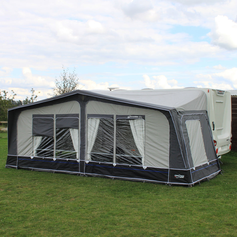 Camptech Savanna DL Seasonal Awning FREE CARPET STORM STRAPS