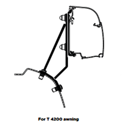 Thule 4200 Adapter for Ford Transit Custom Mk2 2024>