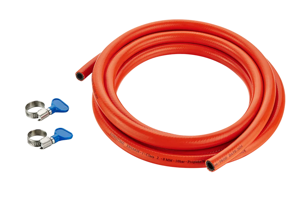 Cadac 3m Gas Hose & Clamps Kit
