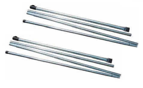 SunnCamp Adjustable Rear Pad Poles - Set of 2