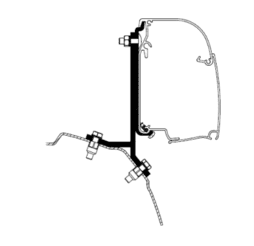 Thule 4200 Adapter for Ford Transit Custom / Tourneo