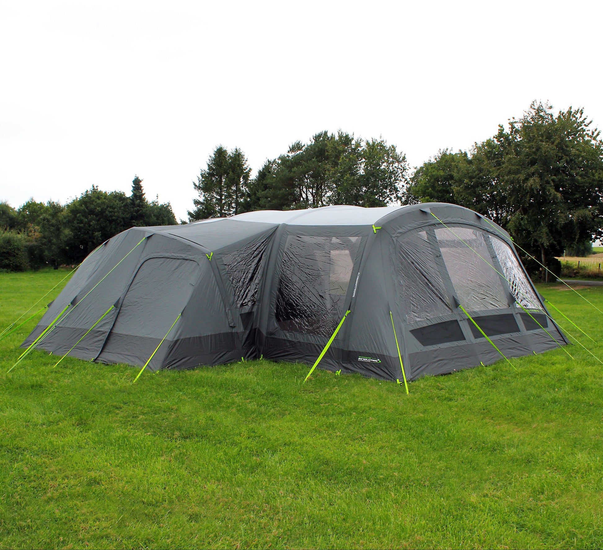 airedale 12 tent Outdoor Revolution Airedale 9.0 SEL AIr Tent w/ Side Annexe + Footprin –  Onyx Outdoors