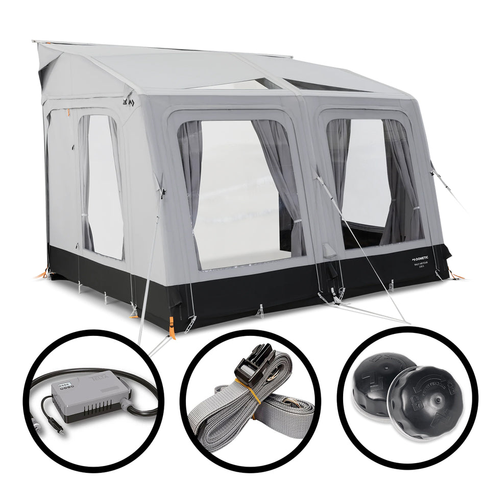 Dometic Rally Air Tour 390 Awning FREE ACCESSORIES BUNDLE