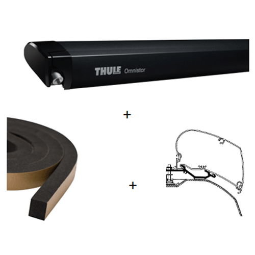 Thule Omnistor 6300 BUNDLE for Relay Ducato Boxer ANTHRACITE