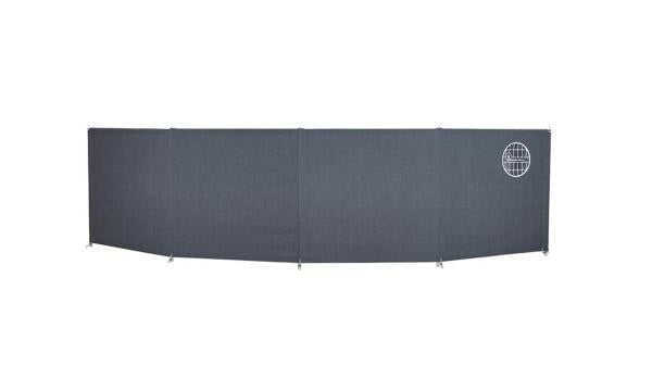 Isabella Windscreen 4 Sided Mega 120cm Granite Windbreak